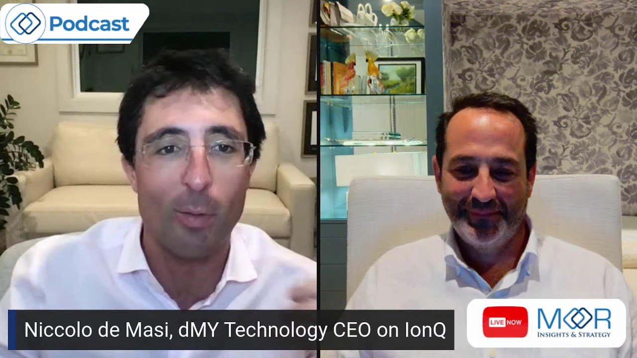 Niccolo de Masi, dMY Technology CEO on IonQ