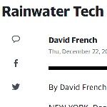 Yahoo about Rainwatertech